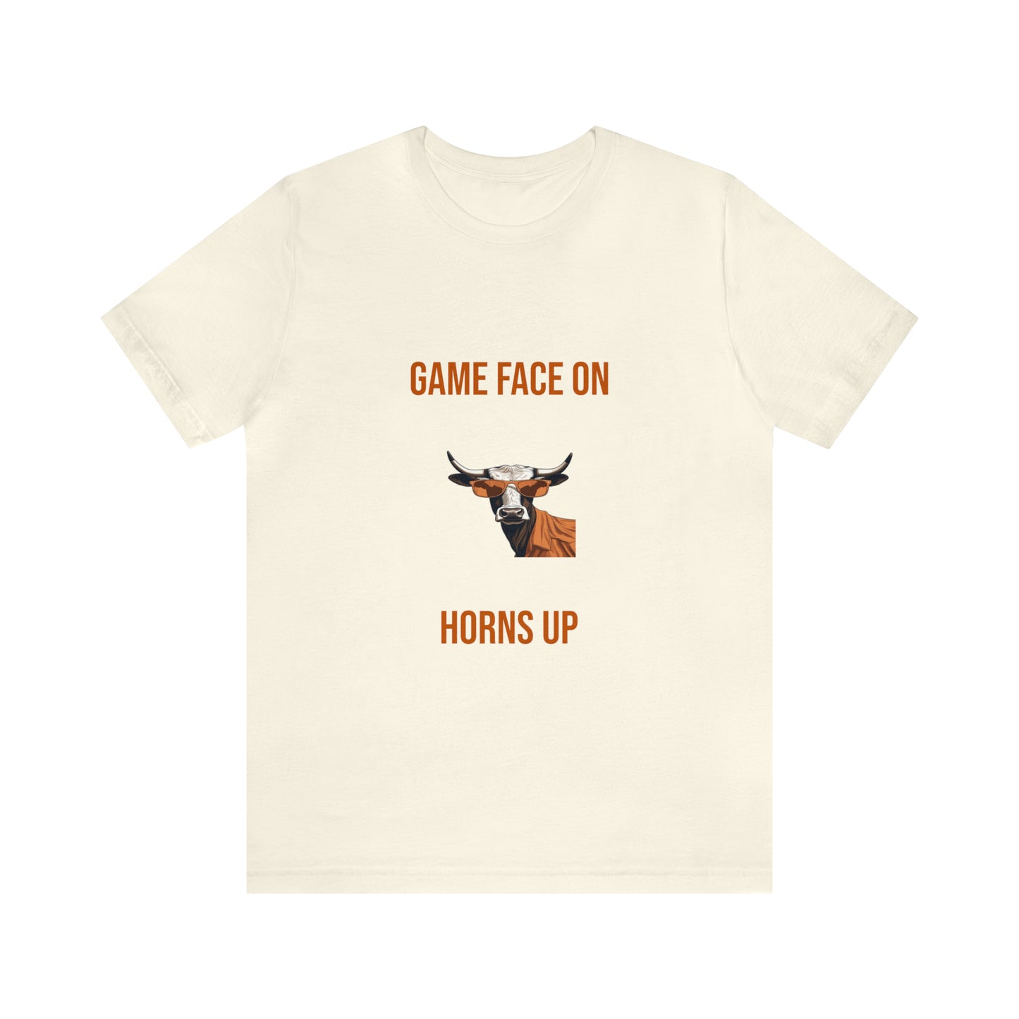 Texas - Game Face On - Unisex Jersey Short Sleeve Tee