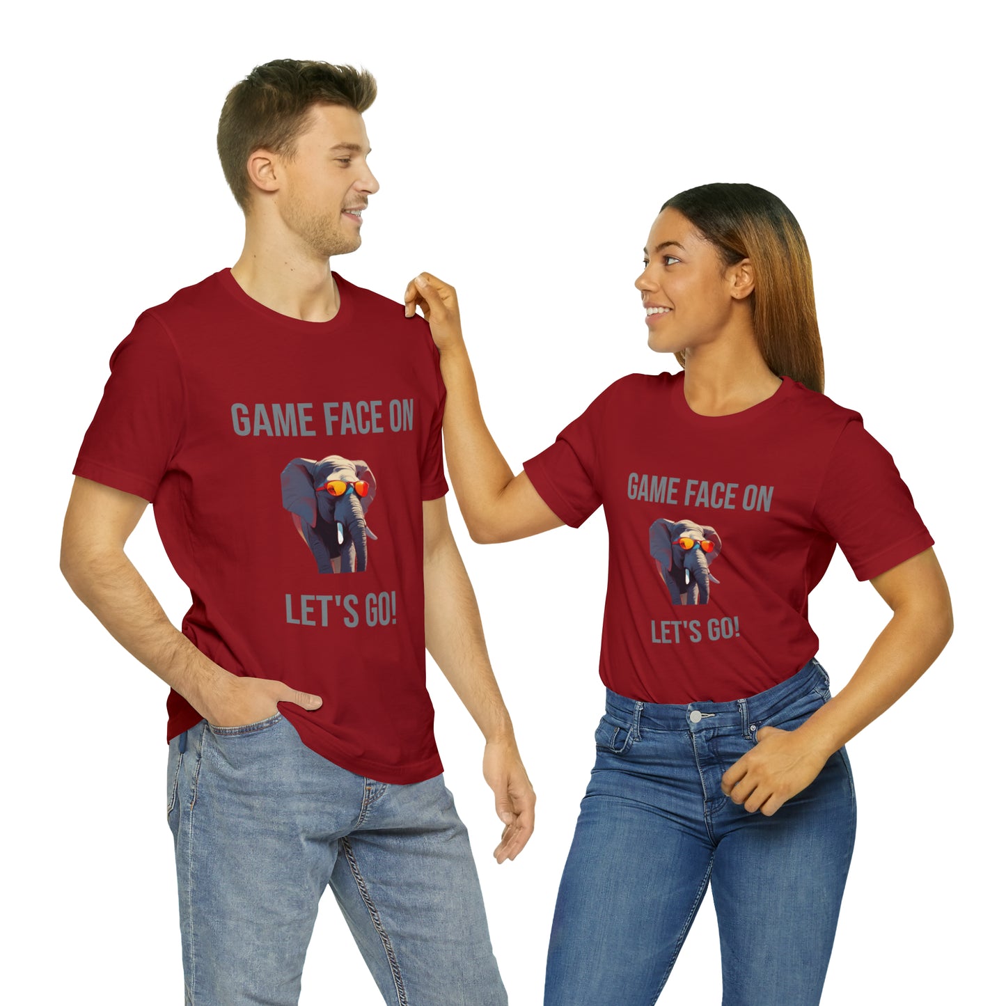 Alabama - Game Face On - Unisex Jersey Short Sleeve Tee