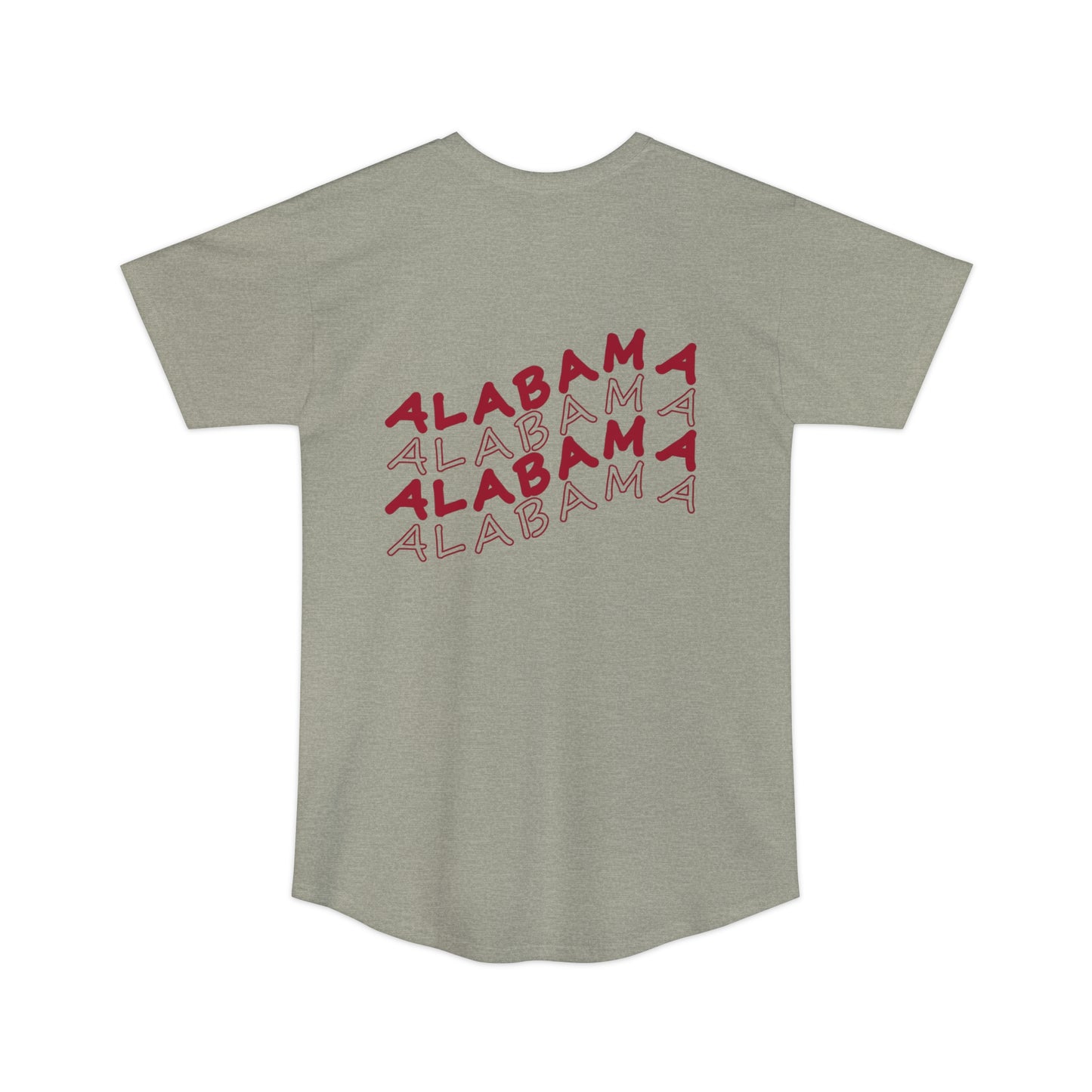 Alabama - Smiley Face - Unisex Long Body Urban Tee