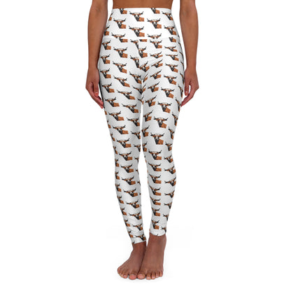 Texas - Longhorns - High Waisted Yoga Leggings