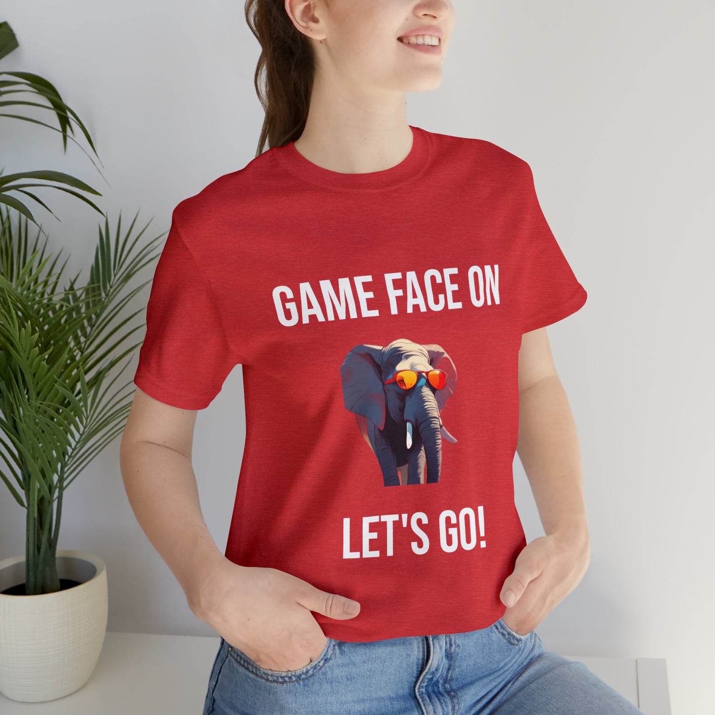 Alabama - Game Face On - Unisex Jersey Short Sleeve Tee