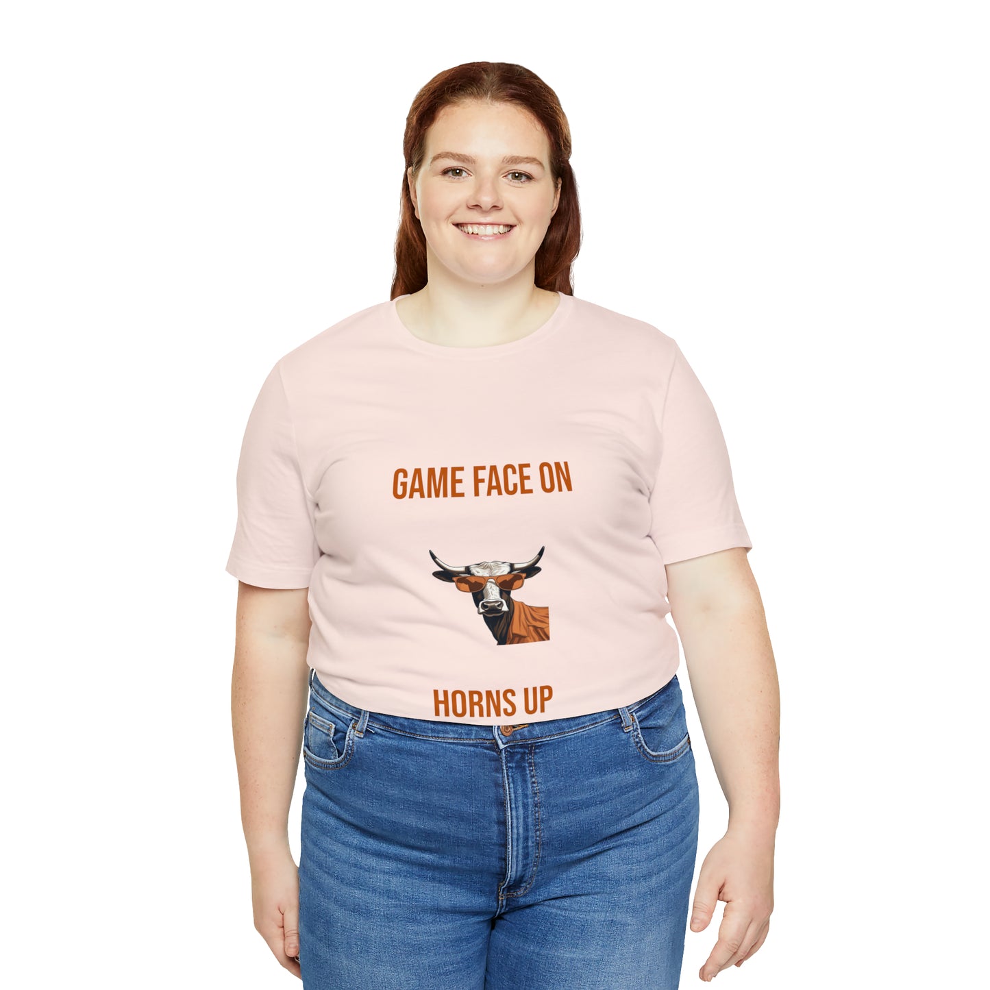 Texas - Game Face On - Unisex Jersey Short Sleeve Tee