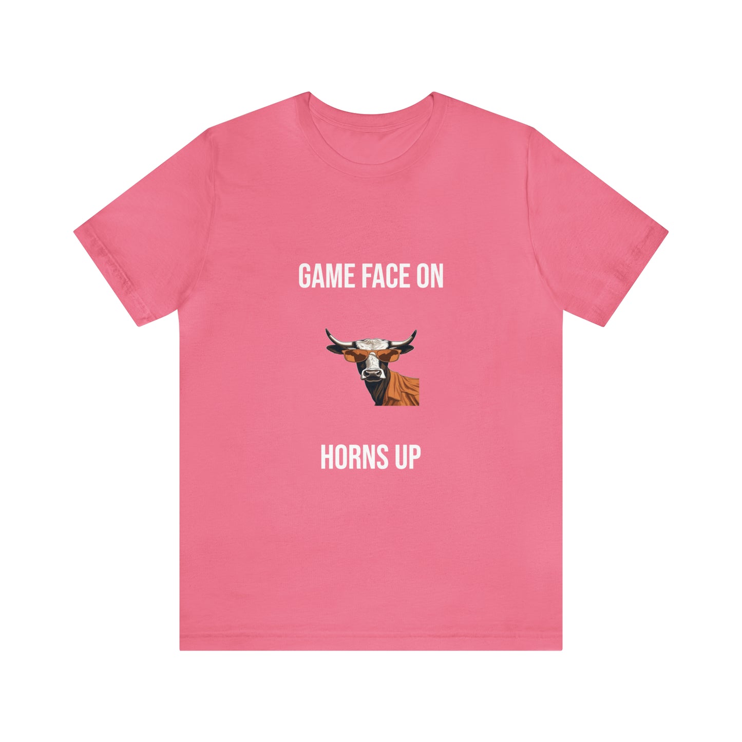 Texas - Game Face On - Unisex Jersey Short Sleeve Tee