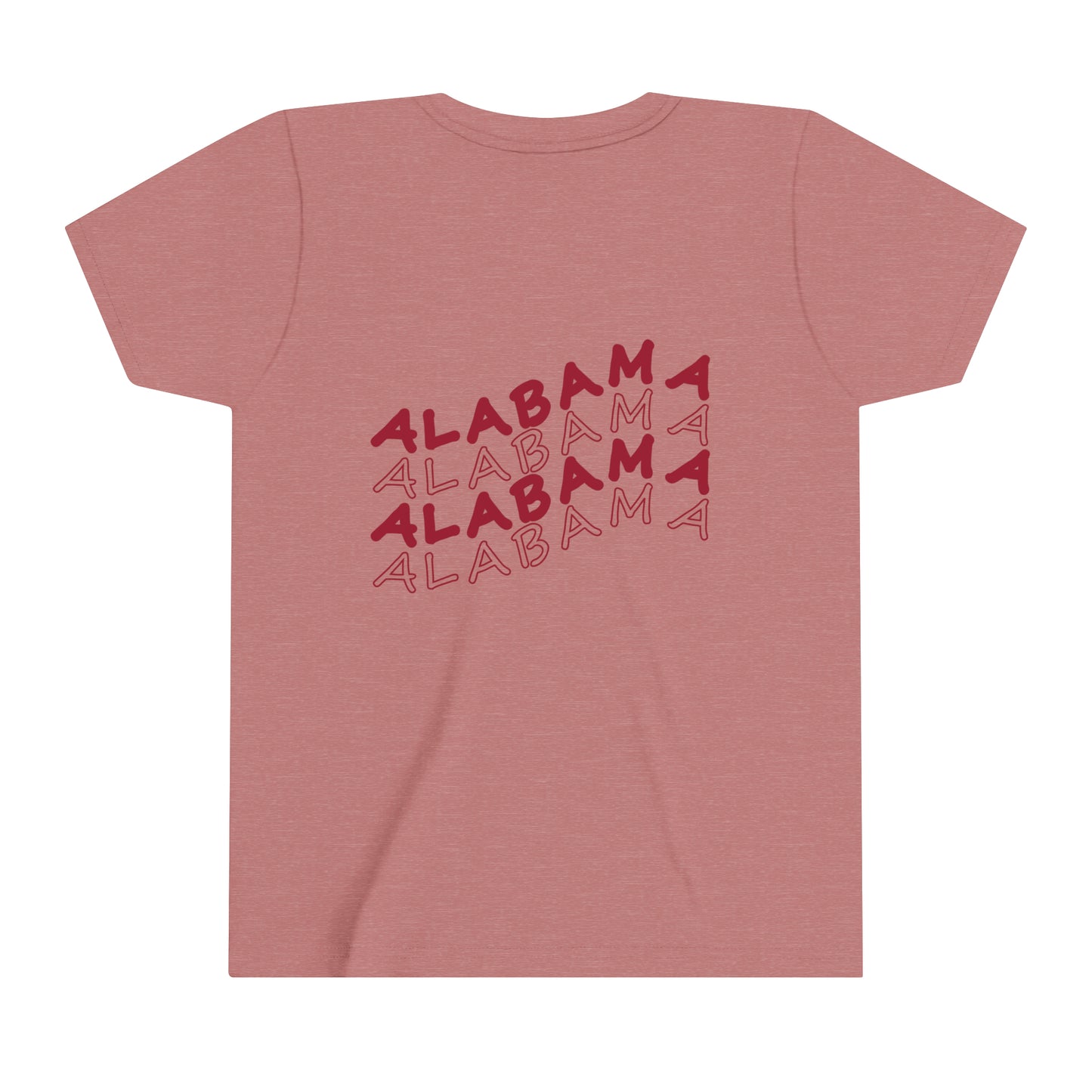 Alabama - Smiley Face - Youth Short Sleeve Tee