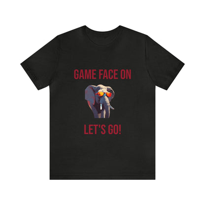 Alabama - Game Face On - Unisex Jersey Short Sleeve Tee