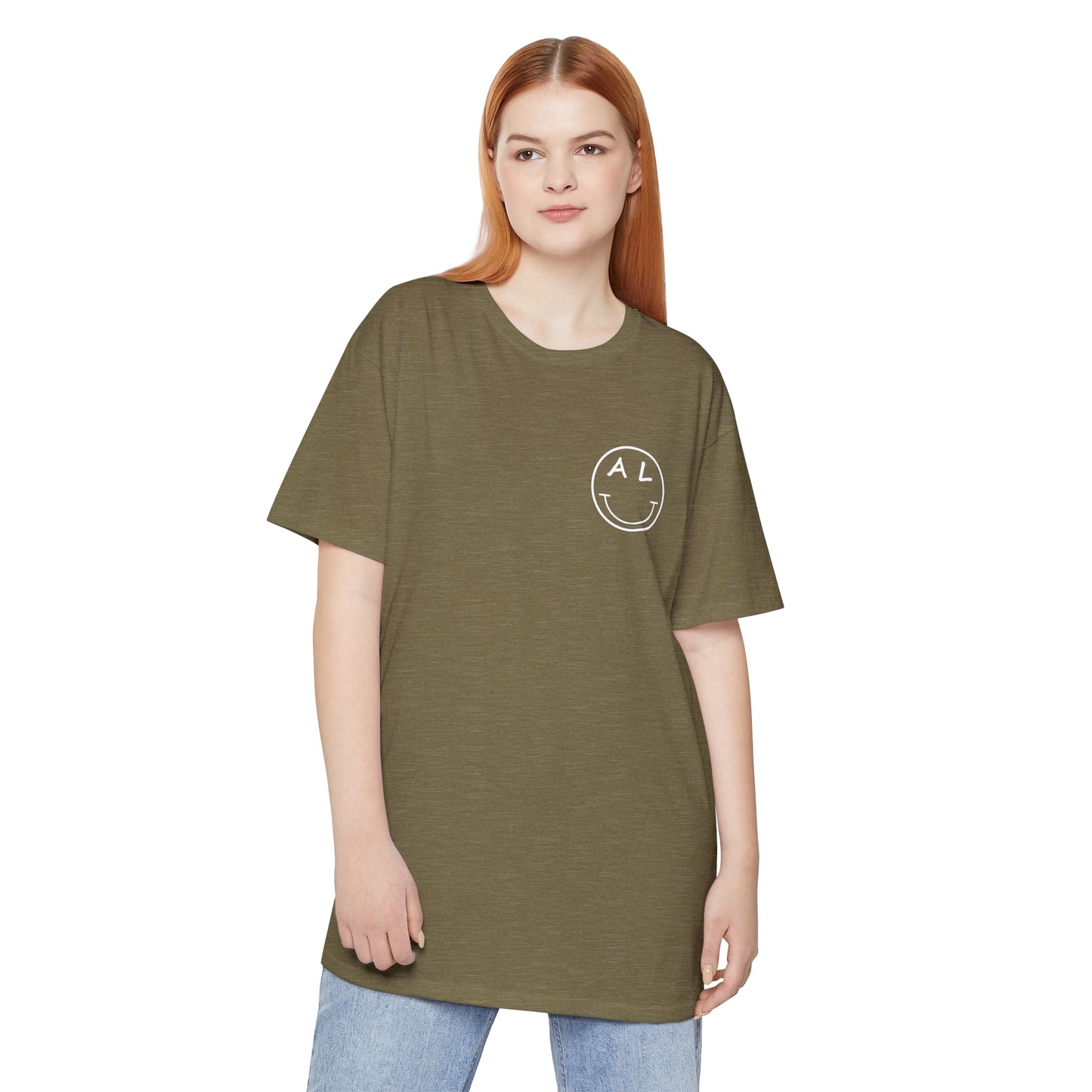 Alabama - Smiley Face - Unisex Long Body Urban Tee