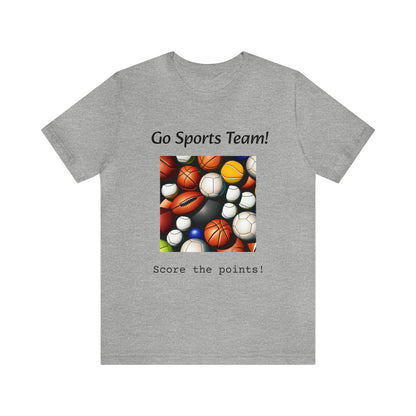 Go Sports Team - Unisex Jersey Short Sleeve Tee