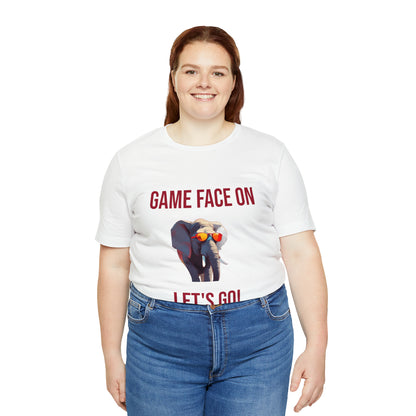 Alabama - Game Face On - Unisex Jersey Short Sleeve Tee