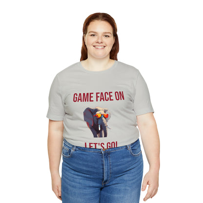 Alabama - Game Face On - Unisex Jersey Short Sleeve Tee