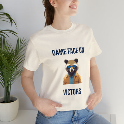 Michigan - Game Face On - Unisex Jersey Short Sleeve Tee