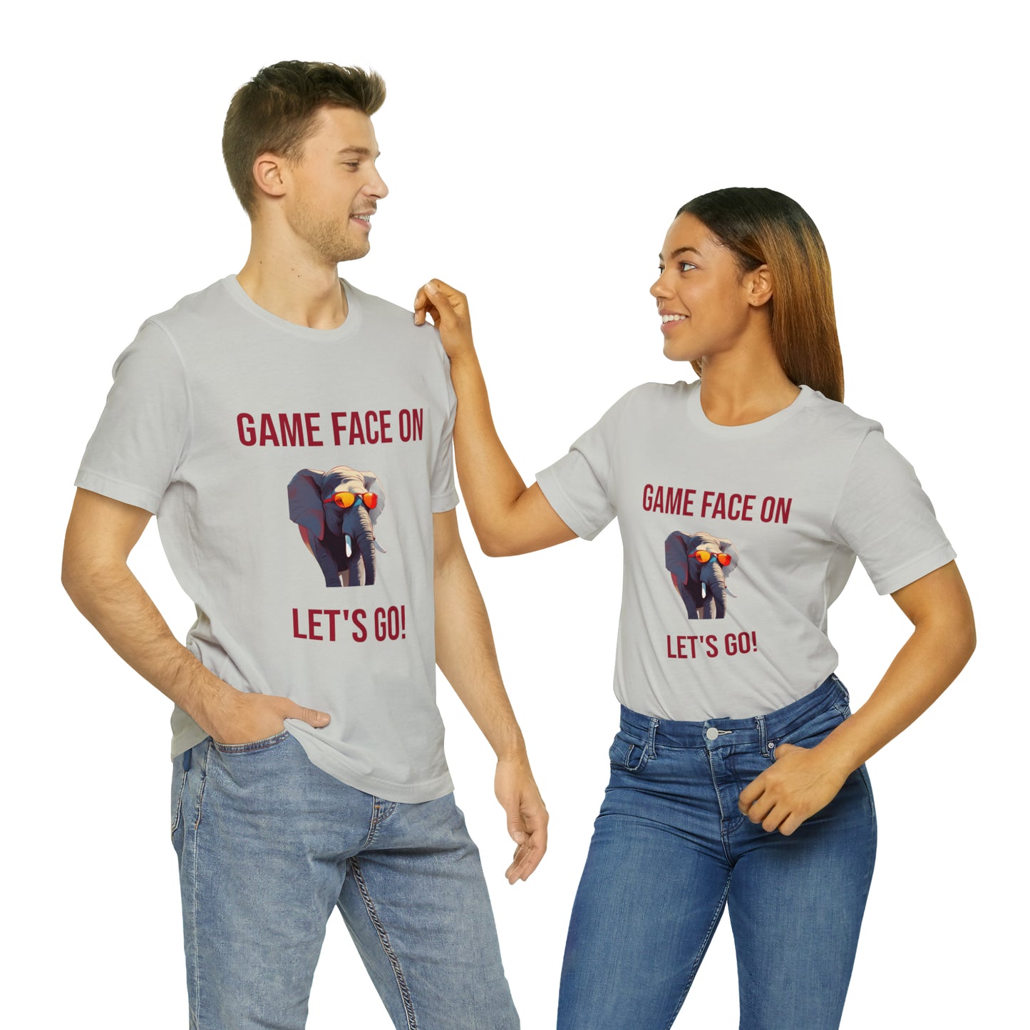 Alabama - Game Face On - Unisex Jersey Short Sleeve Tee