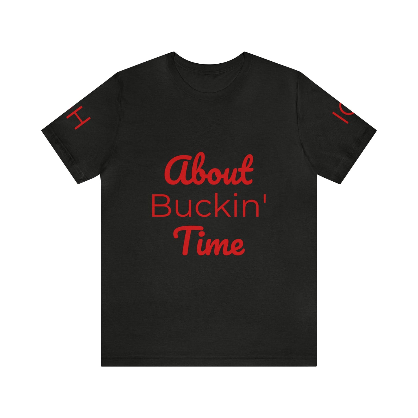 Ohio State - Buckin - Unisex Jersey Short Sleeve Tee