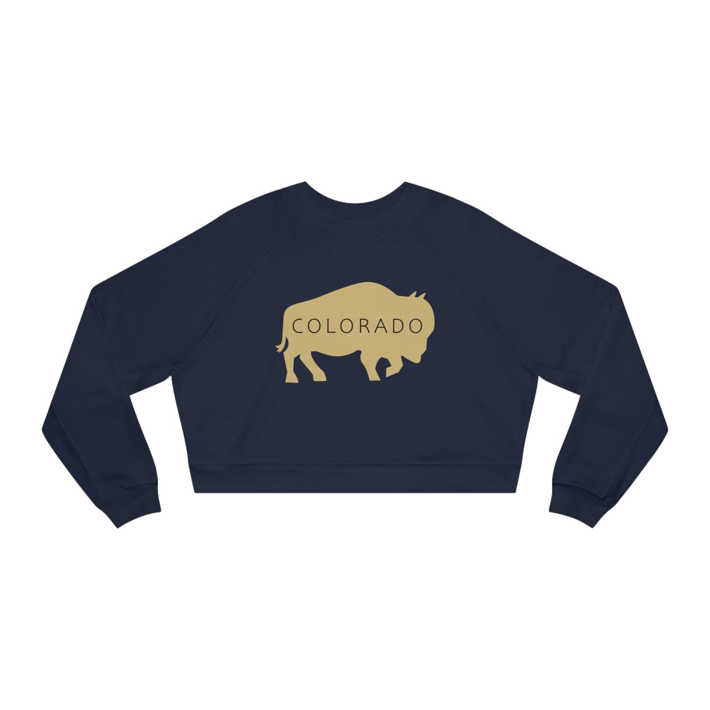 Colorado - Women's Cropped Fleece Pullover