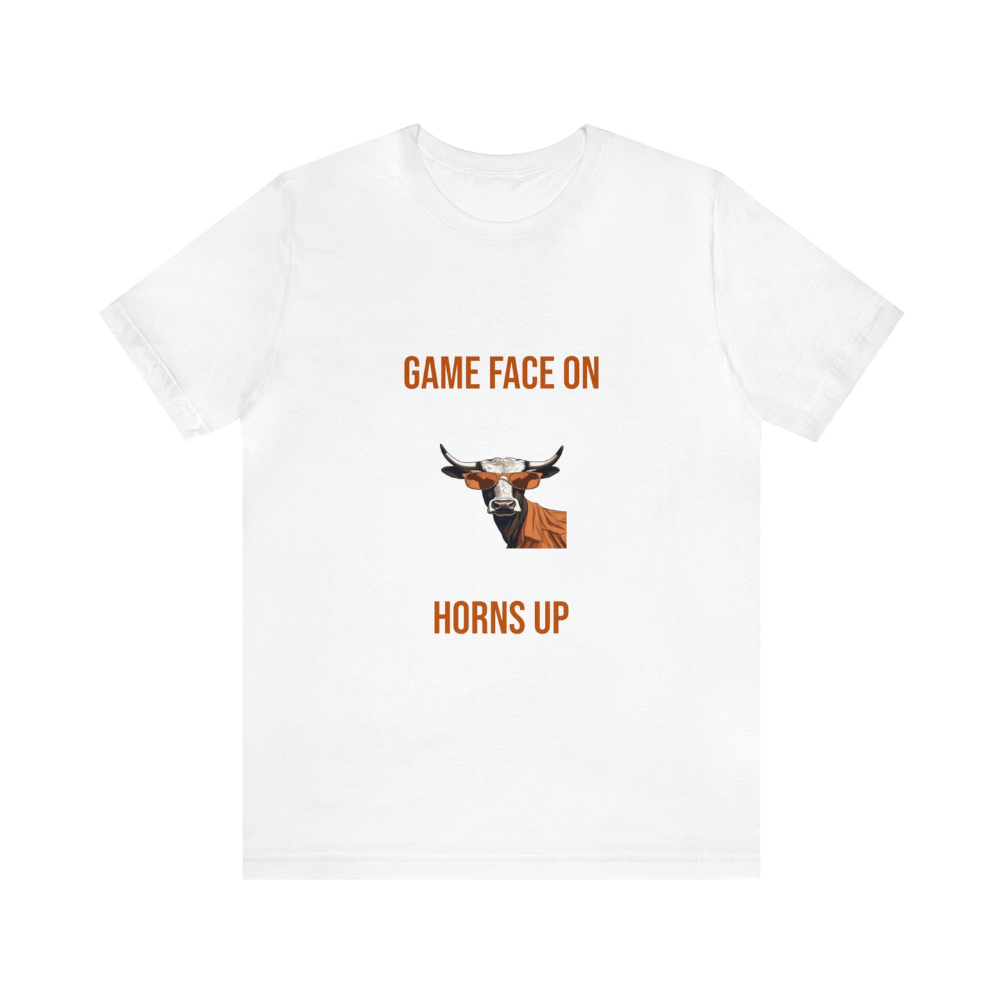 Texas - Game Face On - Unisex Jersey Short Sleeve Tee