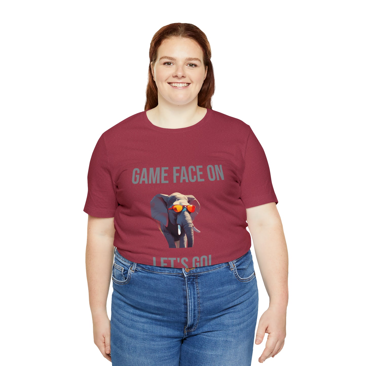 Alabama - Game Face On - Unisex Jersey Short Sleeve Tee