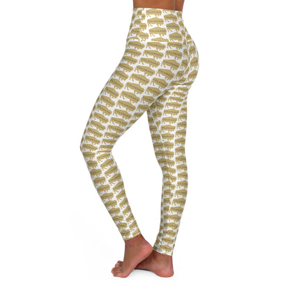 Colorado - Buffalo - High Waisted Yoga Leggings