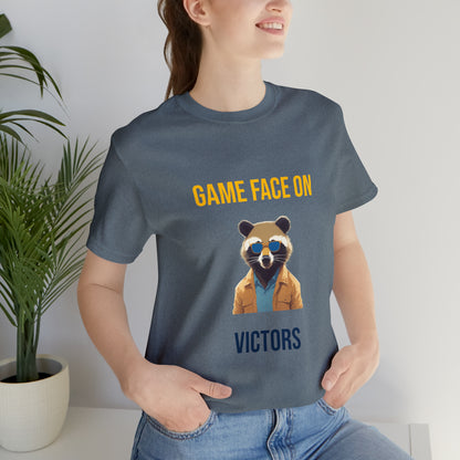 Michigan - Game Face On - Unisex Jersey Short Sleeve Tee