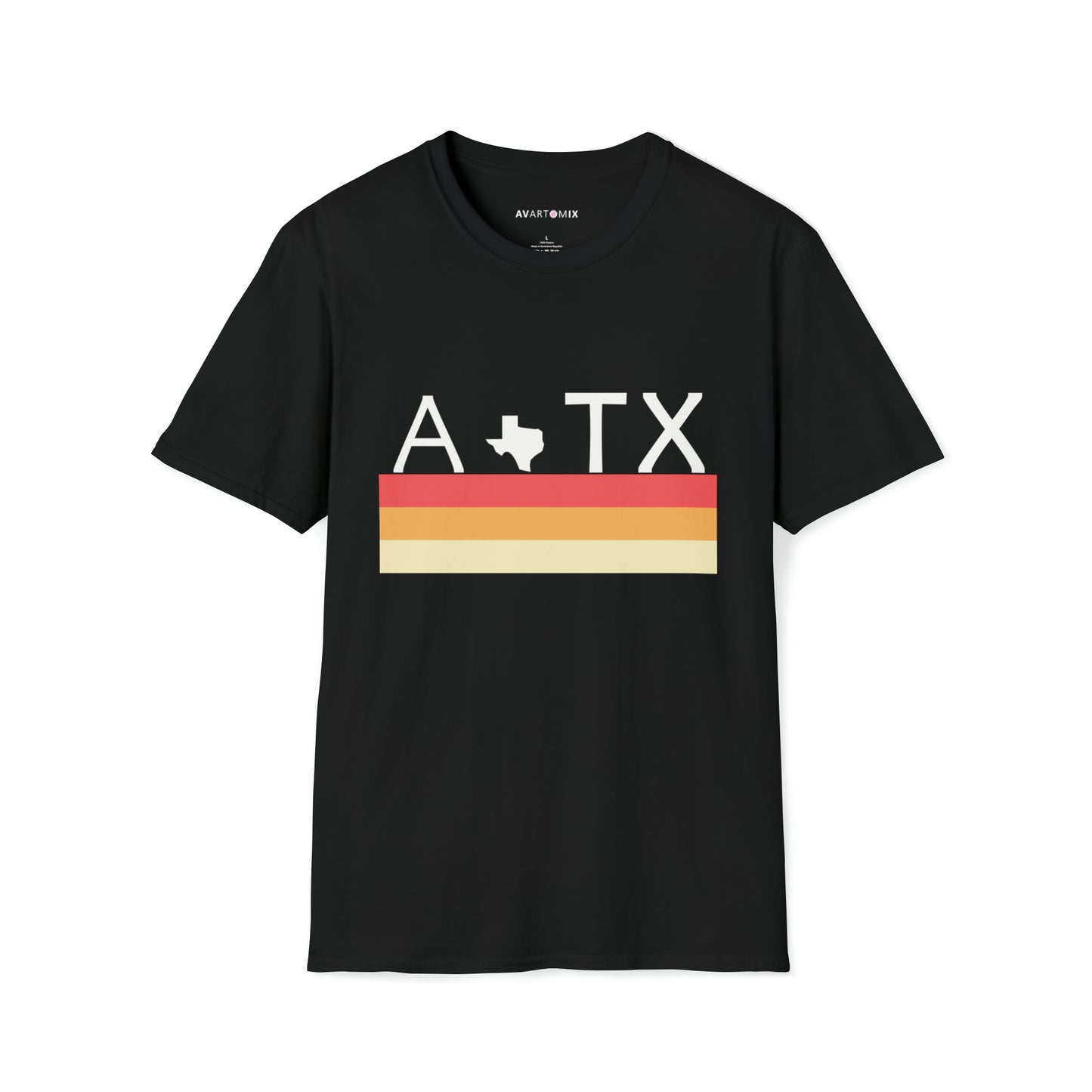 Austin - ATX Retro - Unisex Softstyle T-Shirt