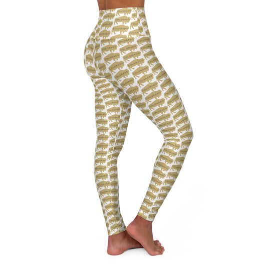 Colorado - Buffalo - High Waisted Yoga Leggings