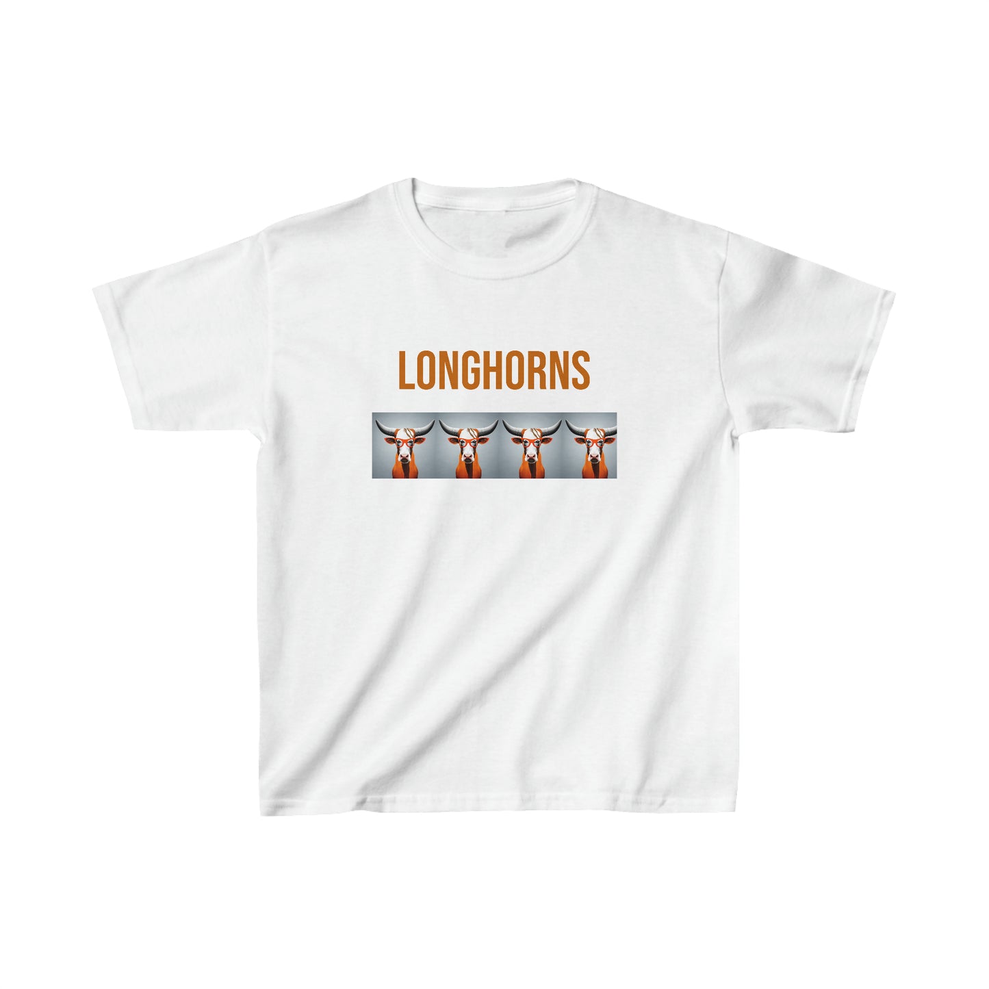 Texas - Longhorns - Kids Heavy Cotton™ Tee