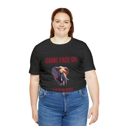 Alabama - Game Face On - Unisex Jersey Short Sleeve Tee