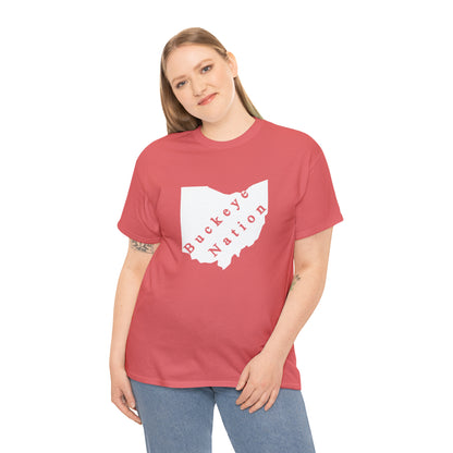 Ohio State - Buckeye Nation - Unisex Heavy Cotton Tee