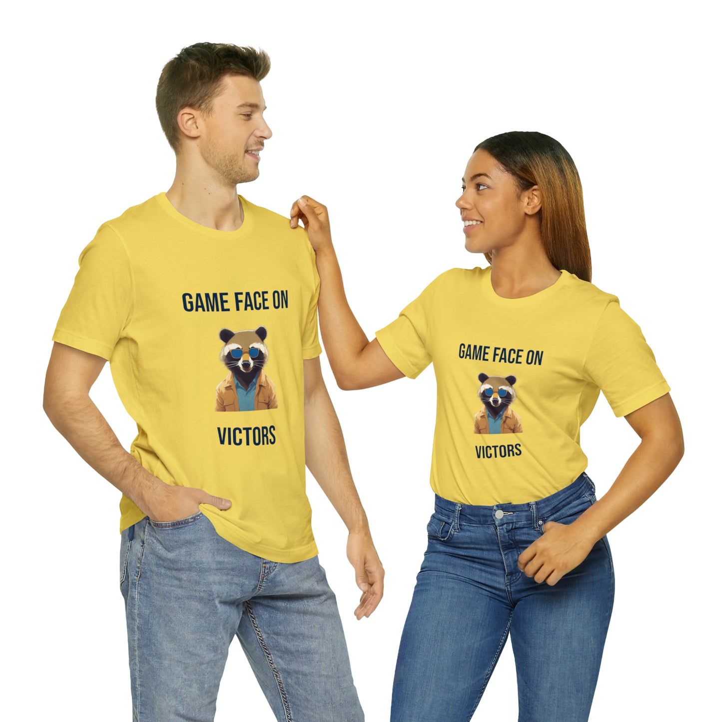 Michigan - Game Face On - Unisex Jersey Short Sleeve Tee