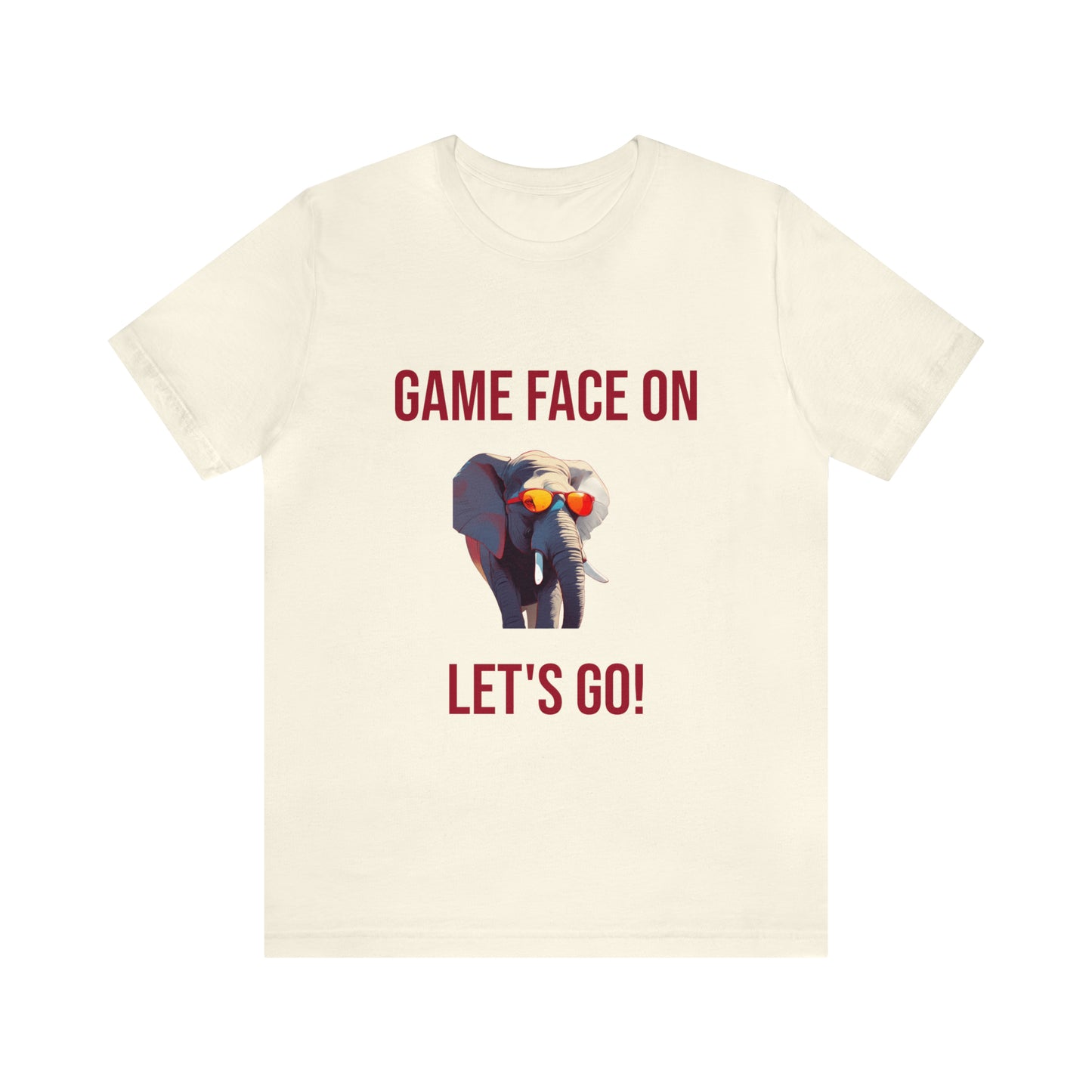 Alabama - Game Face On - Unisex Jersey Short Sleeve Tee