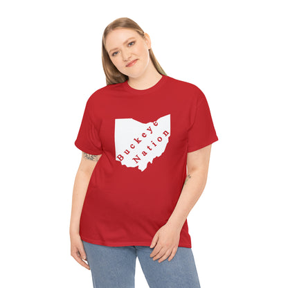 Ohio State - Buckeye Nation - Unisex Heavy Cotton Tee