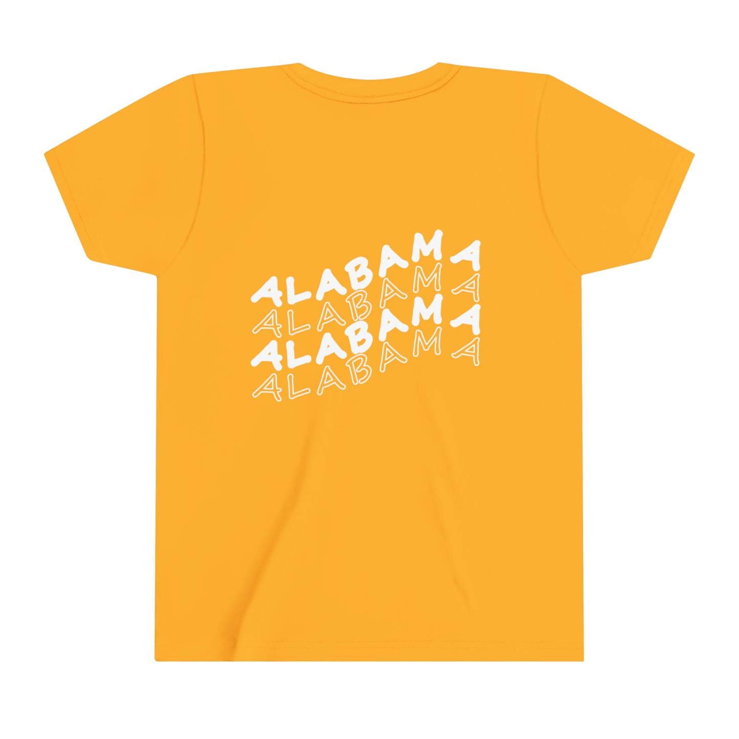 Alabama - Smiley Face - Youth Short Sleeve Tee