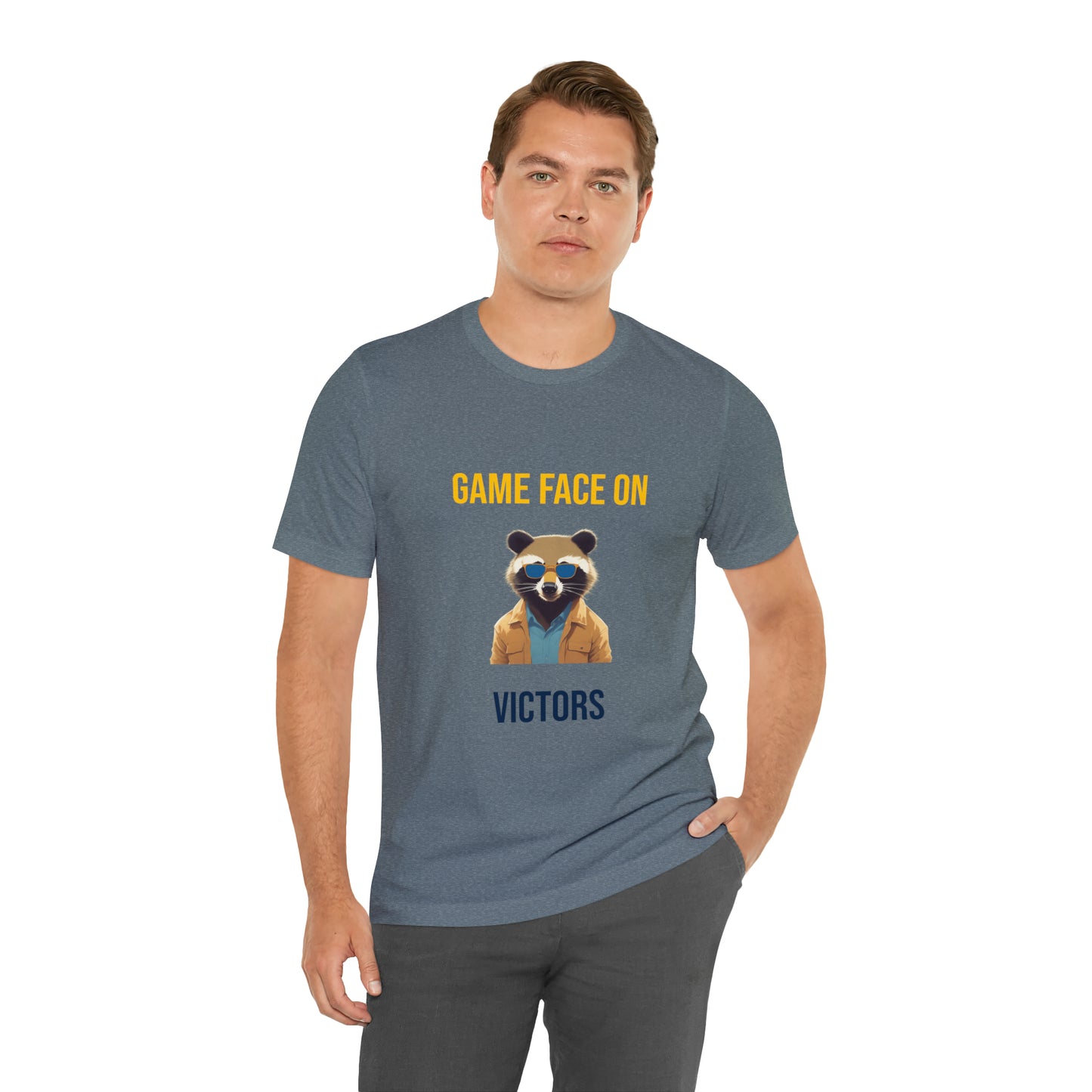 Michigan - Game Face On - Unisex Jersey Short Sleeve Tee