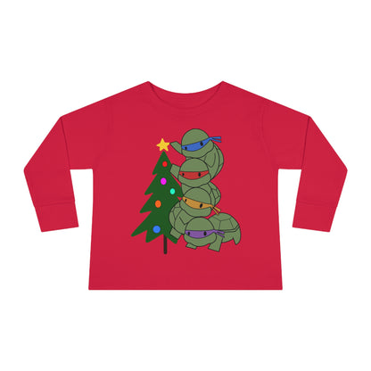 Turtles and Tree - Toddler Long Sleeve Tee