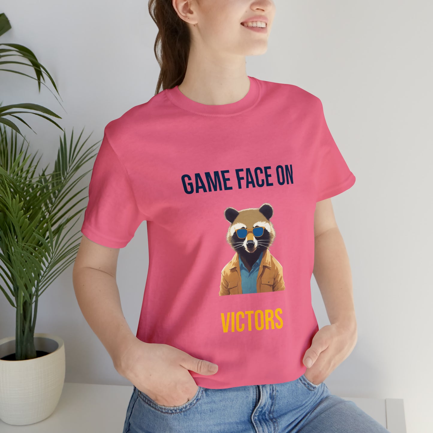 Michigan - Game Face On - Unisex Jersey Short Sleeve Tee