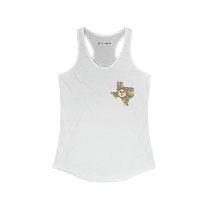 Texas - Sun - Women's Ideal Racerback Tank