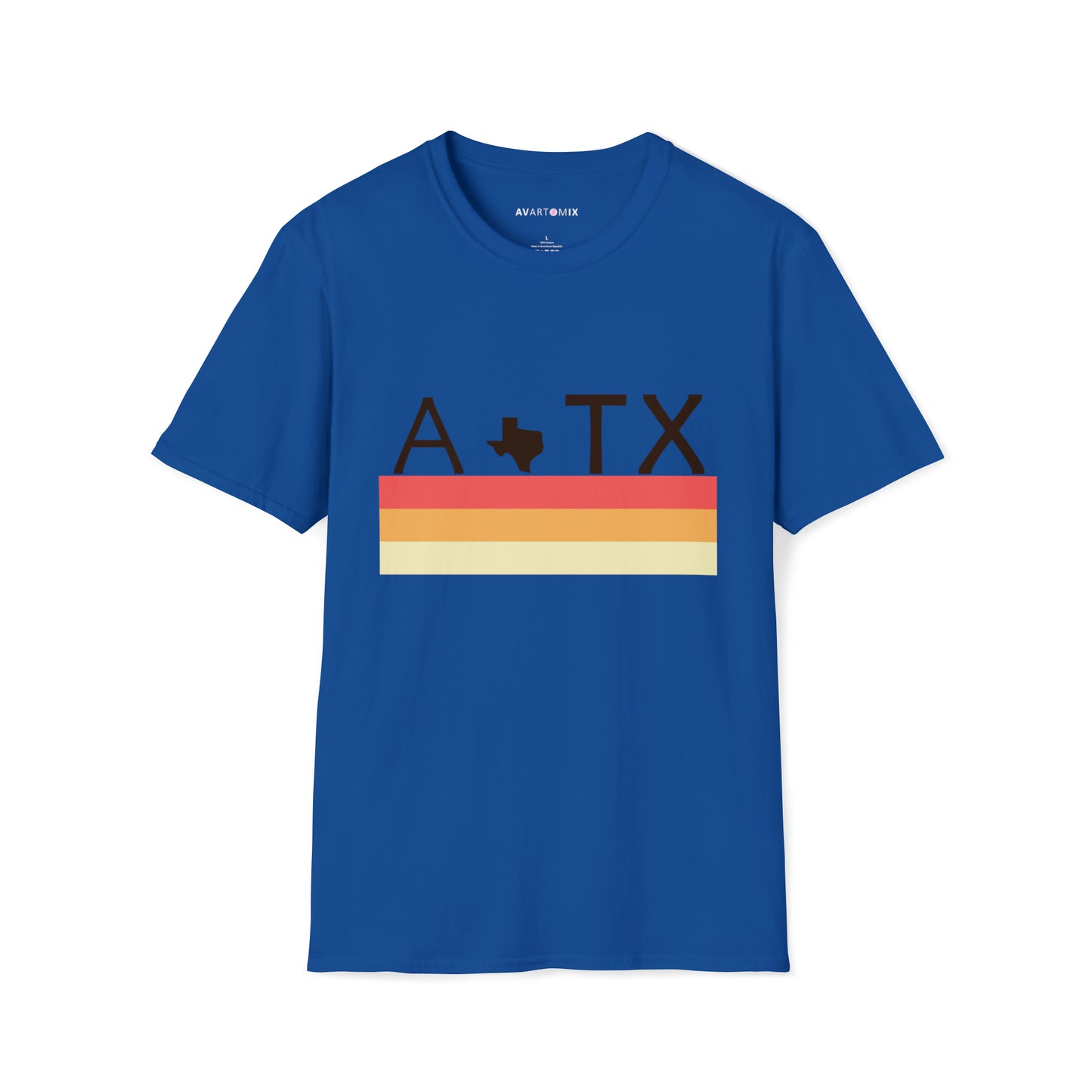 Austin - ATX Retro - Unisex Softstyle T-Shirt