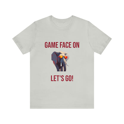 Alabama - Game Face On - Unisex Jersey Short Sleeve Tee