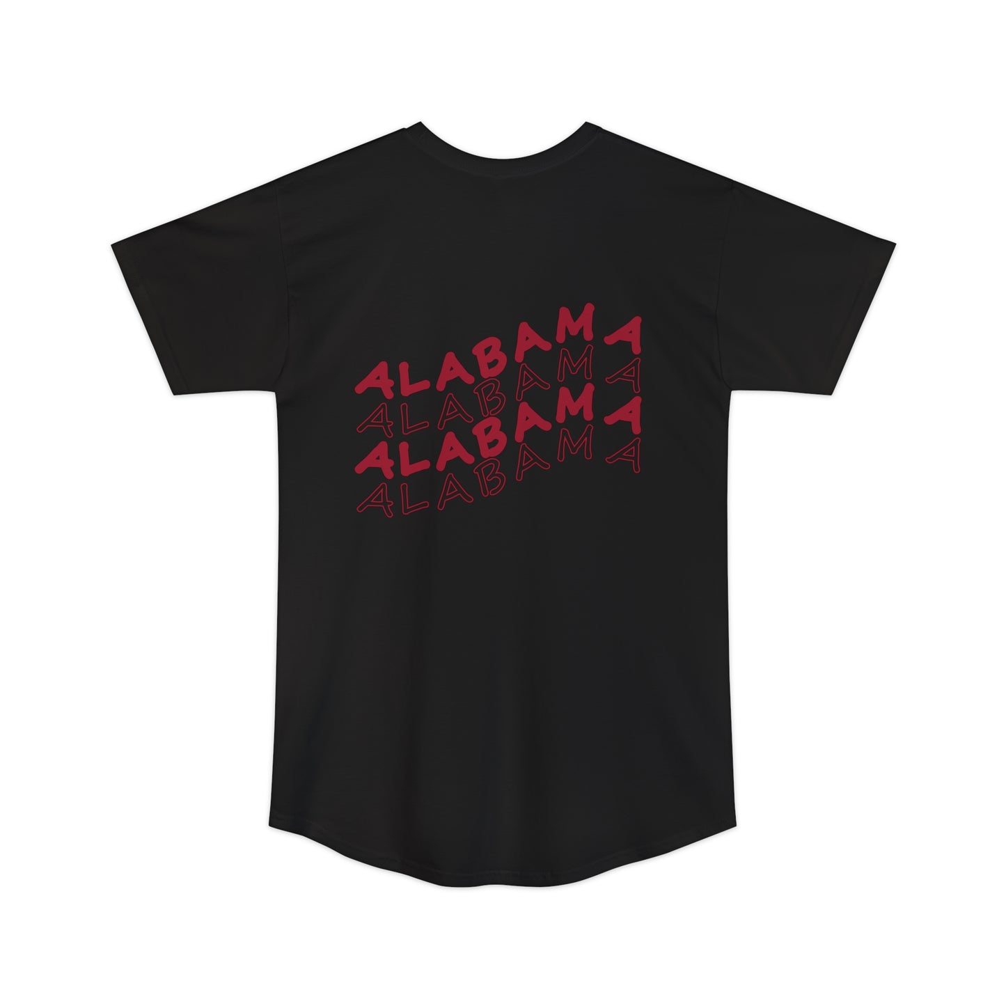 Alabama - Smiley Face - Unisex Long Body Urban Tee