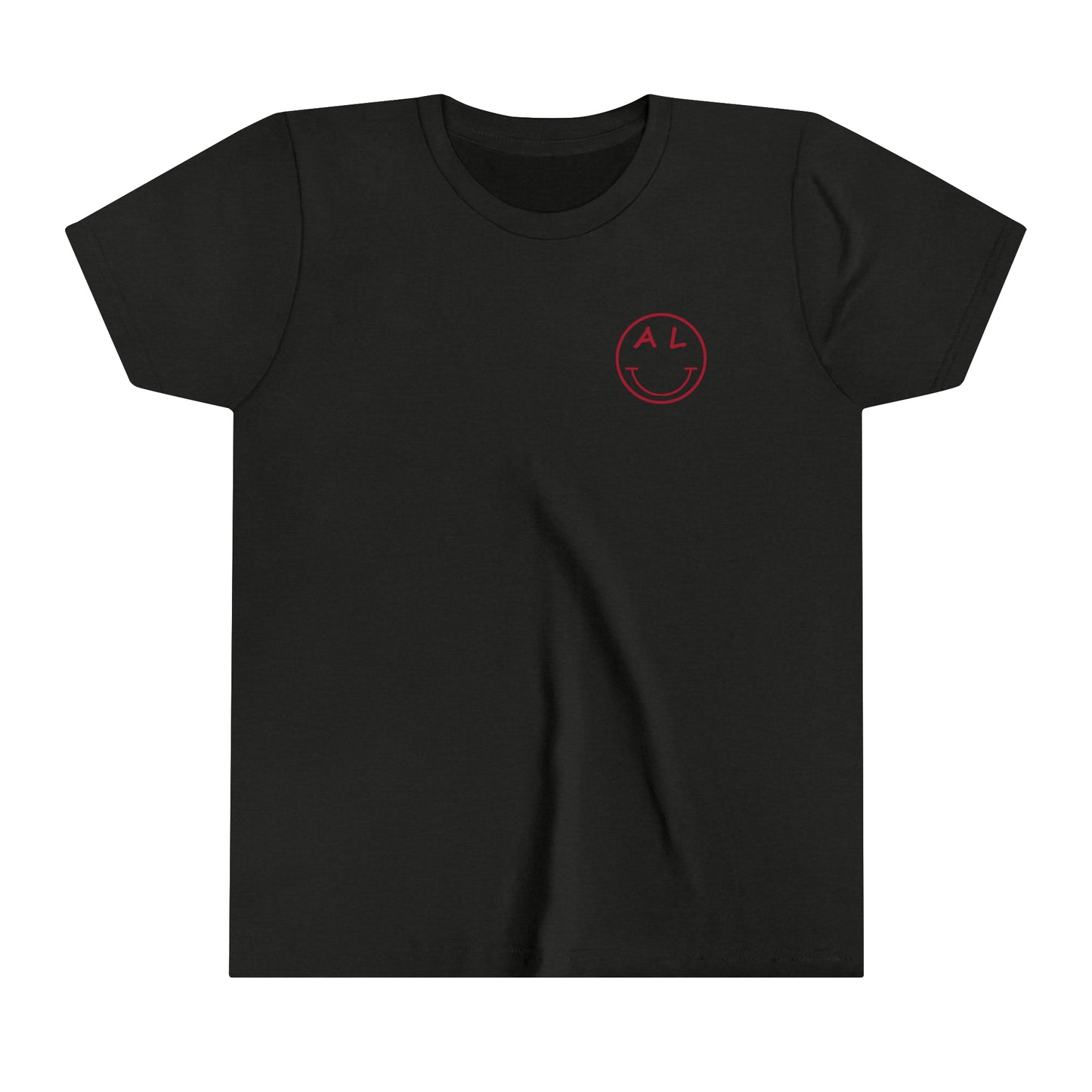 Alabama - Smiley Face - Youth Short Sleeve Tee