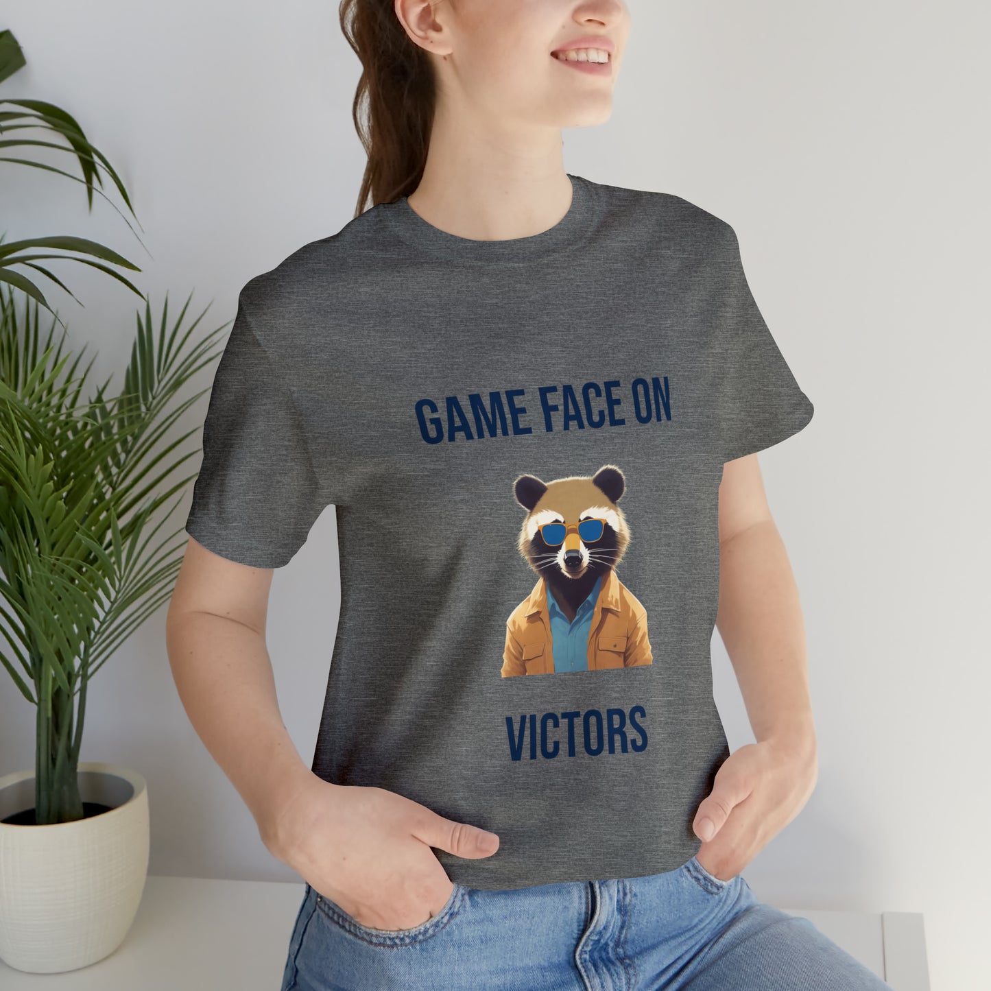 Michigan - Game Face On - Unisex Jersey Short Sleeve Tee