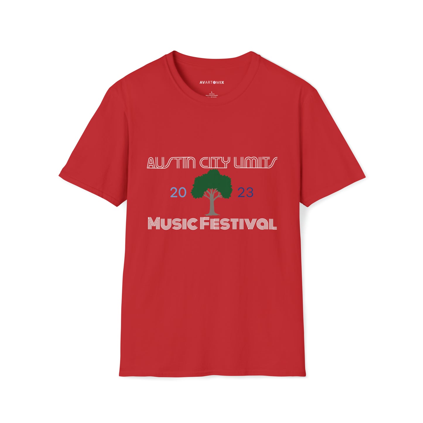 Austin - ACL - Tree - Unisex Softstyle T-Shirt