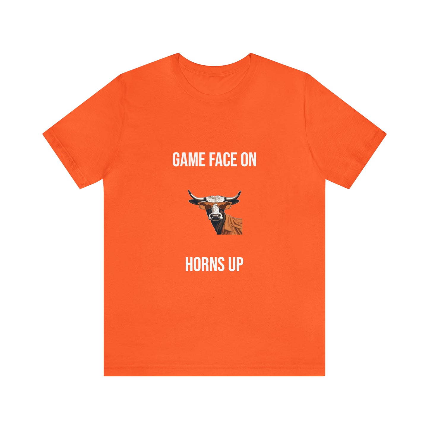 Texas - Game Face On - Unisex Jersey Short Sleeve Tee