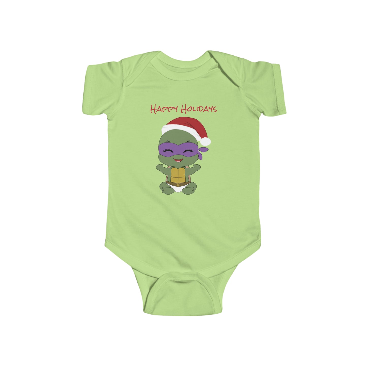 Happy Holiday - Turtle - Infant Fine Jersey Bodysuit