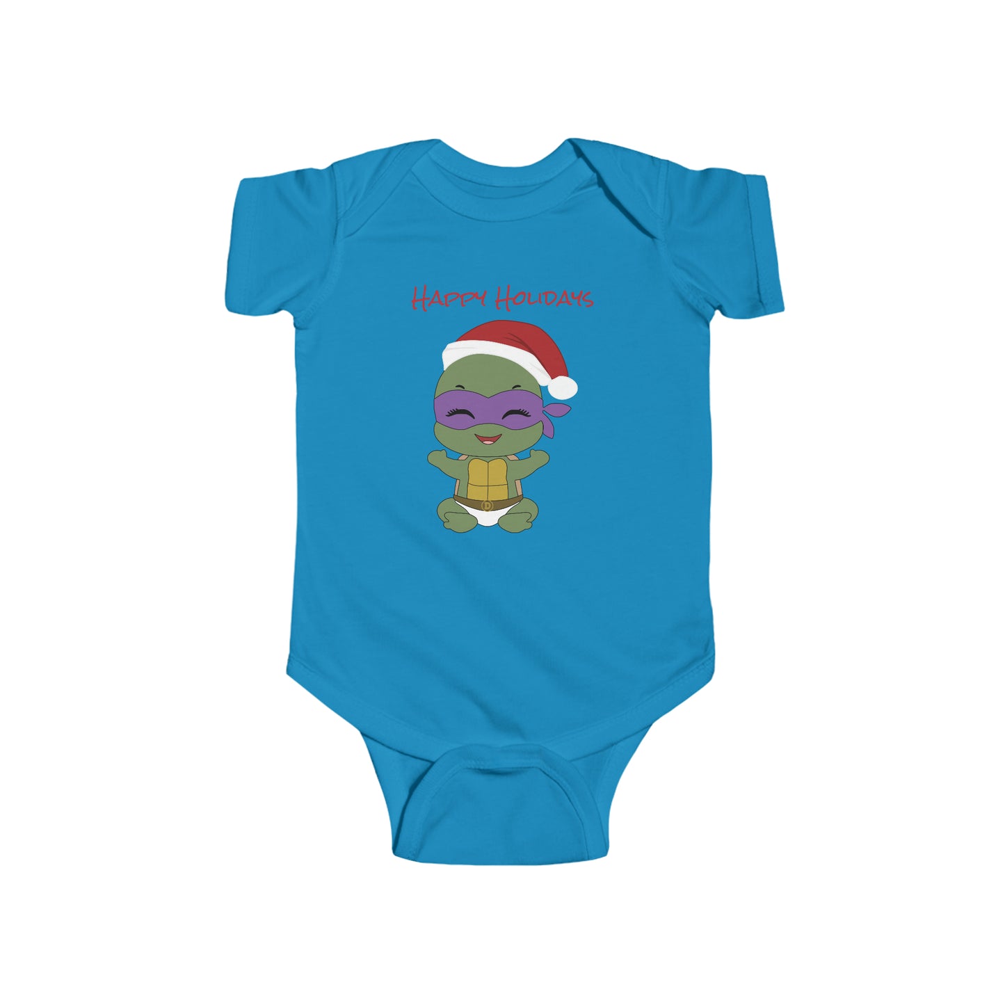 Happy Holiday - Turtle - Infant Fine Jersey Bodysuit