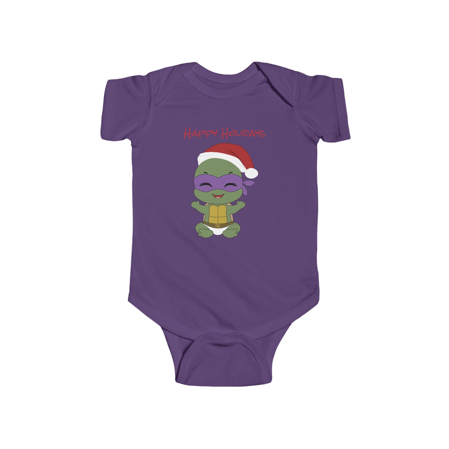 Happy Holiday - Turtle - Infant Fine Jersey Bodysuit