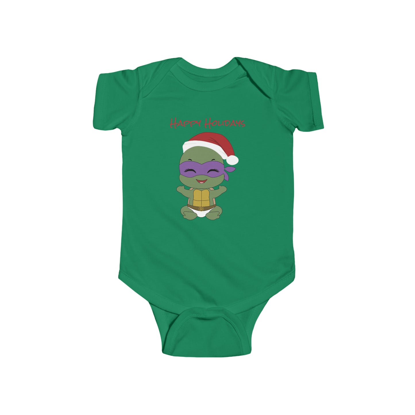 Happy Holiday - Turtle - Infant Fine Jersey Bodysuit