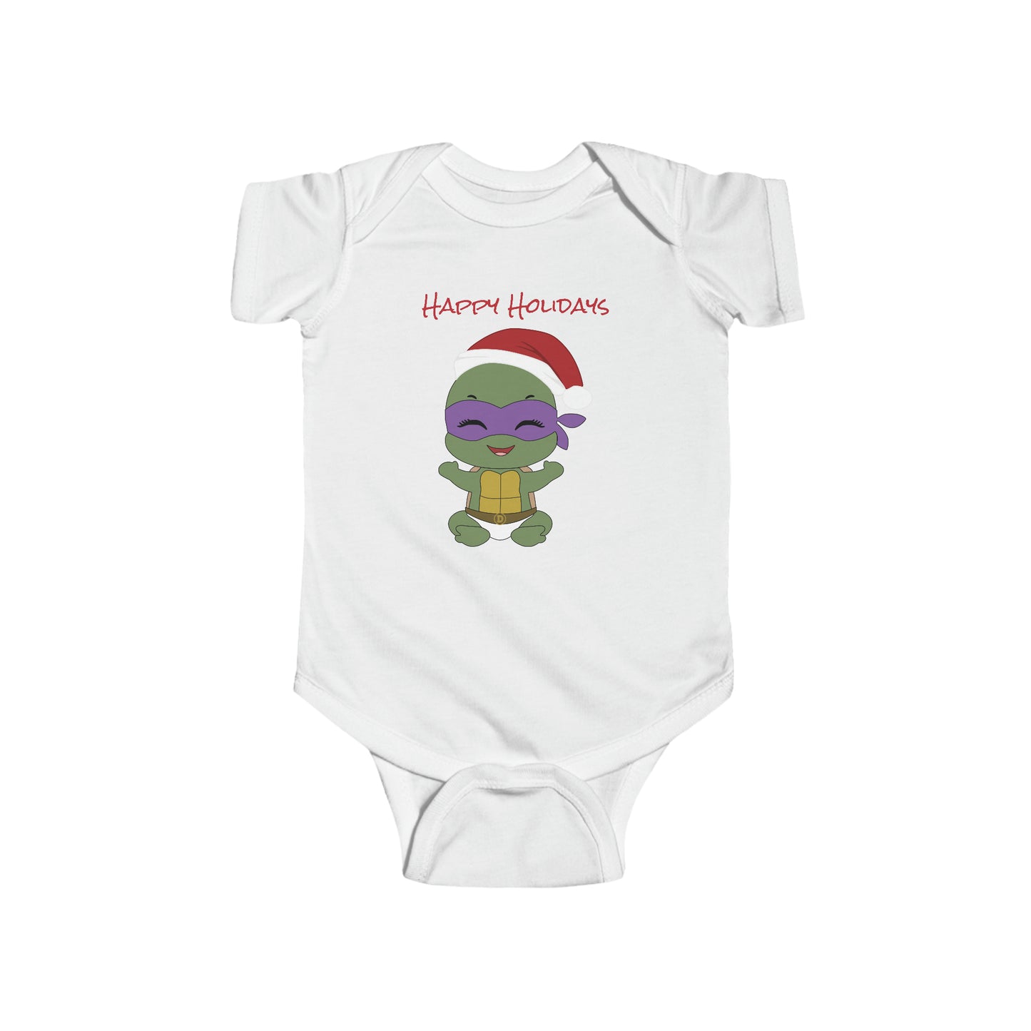 Happy Holiday - Turtle - Infant Fine Jersey Bodysuit