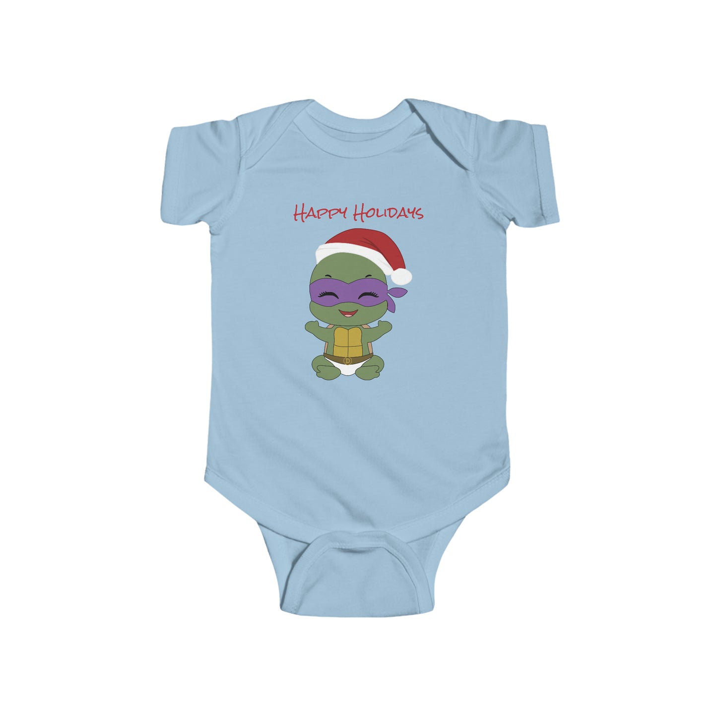 Happy Holiday - Turtle - Infant Fine Jersey Bodysuit