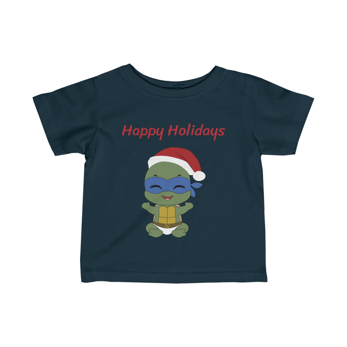 Happy Holidays - Leo - Infant Fine Jersey Tee