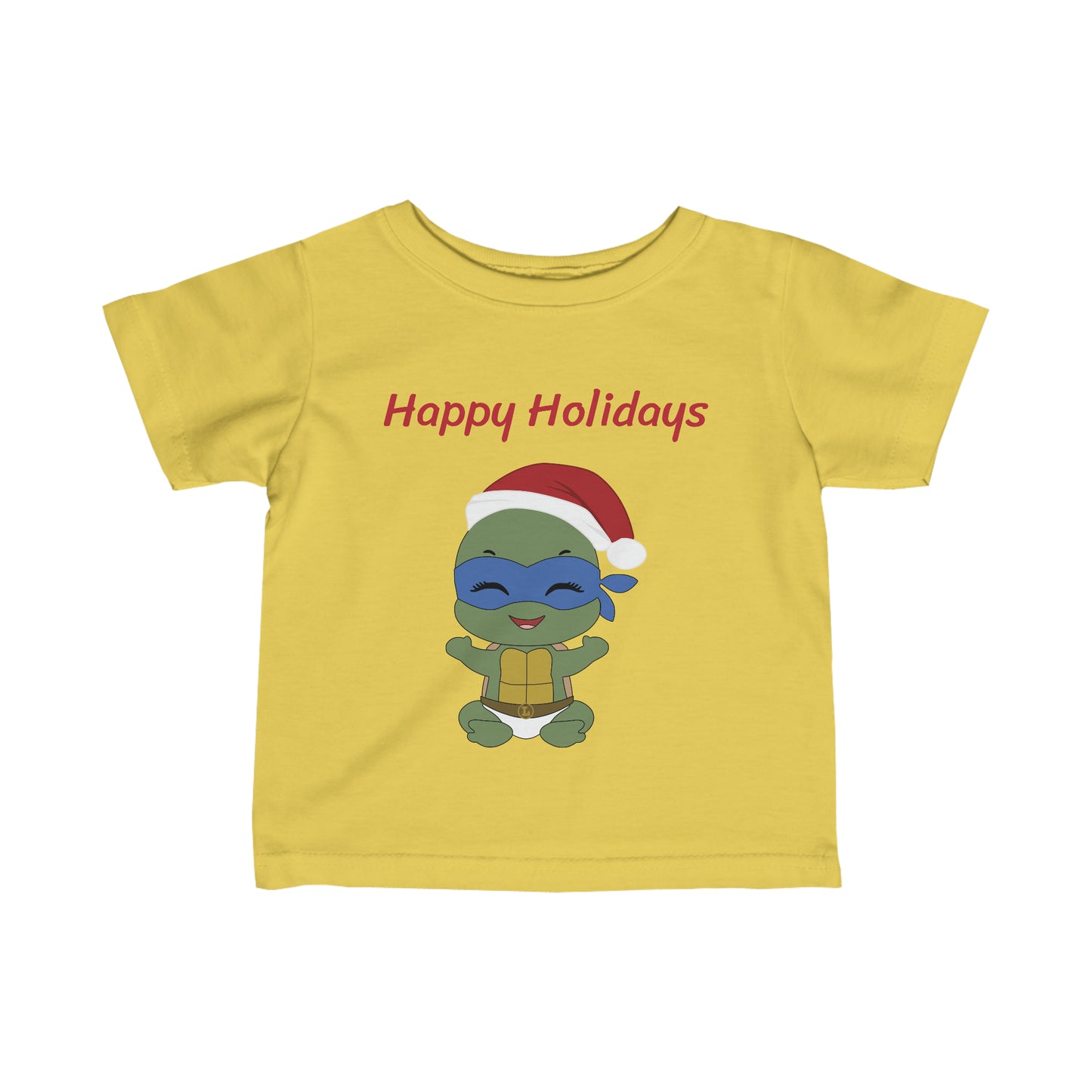 Happy Holidays - Leo - Infant Fine Jersey Tee