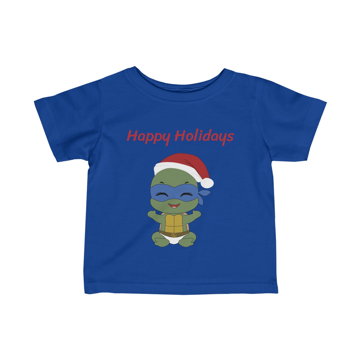 Happy Holidays - Leo - Infant Fine Jersey Tee